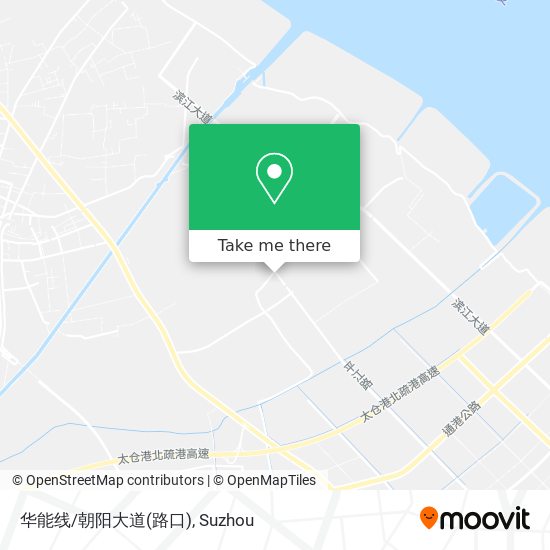 华能线/朝阳大道(路口) map