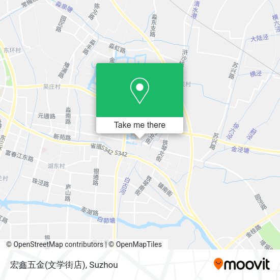 宏鑫五金(文学街店) map