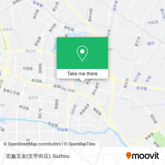 宏鑫五金(文学街店) map