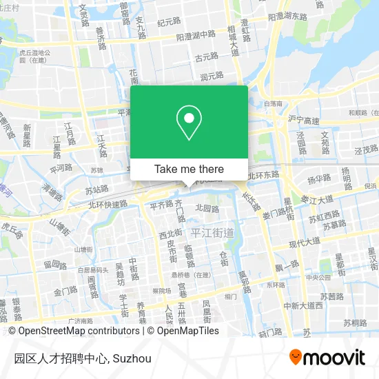 园区人才招聘中心 map