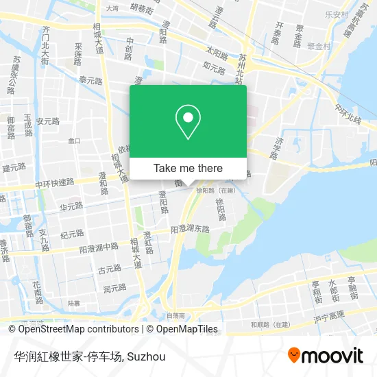 华润紅橡世家-停车场 map