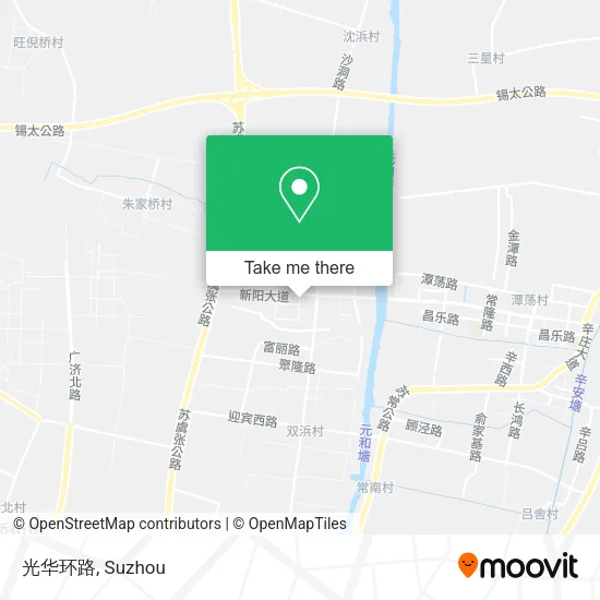 光华环路 map