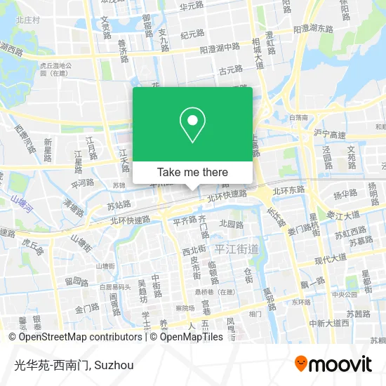 光华苑-西南门 map