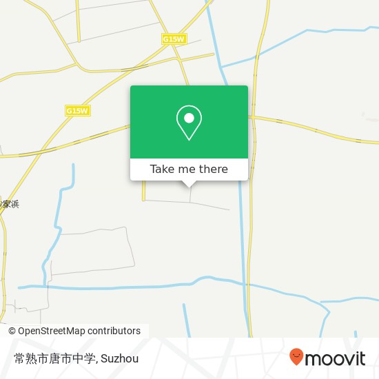 常熟市唐市中学 map