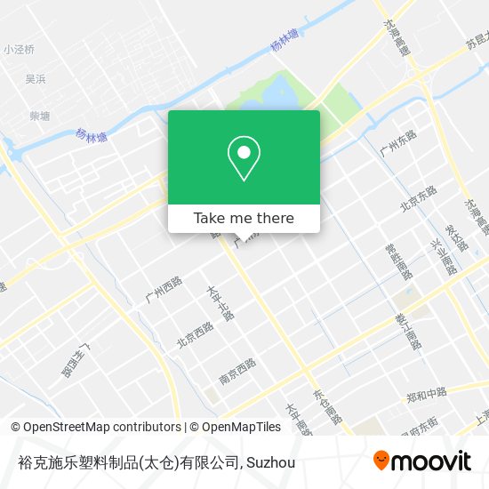裕克施乐塑料制品(太仓)有限公司 map