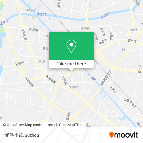 稻香小镇 map