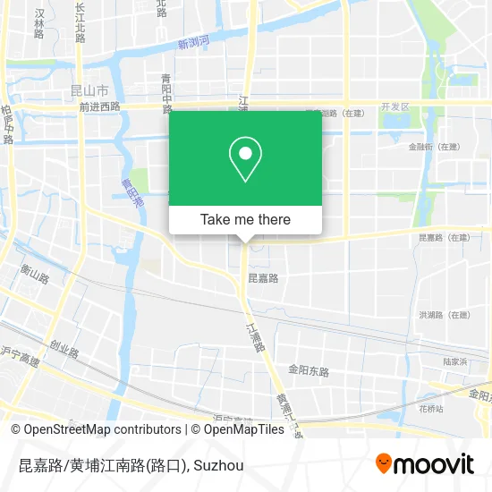 昆嘉路/黄埔江南路(路口) map