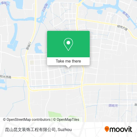 昆山昆文装饰工程有限公司 map