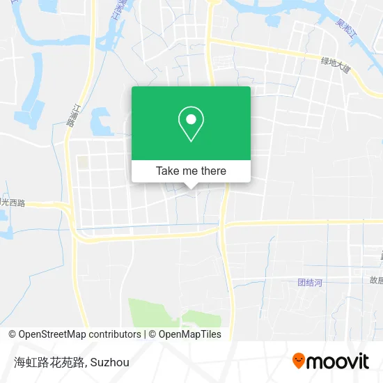 海虹路花苑路 map