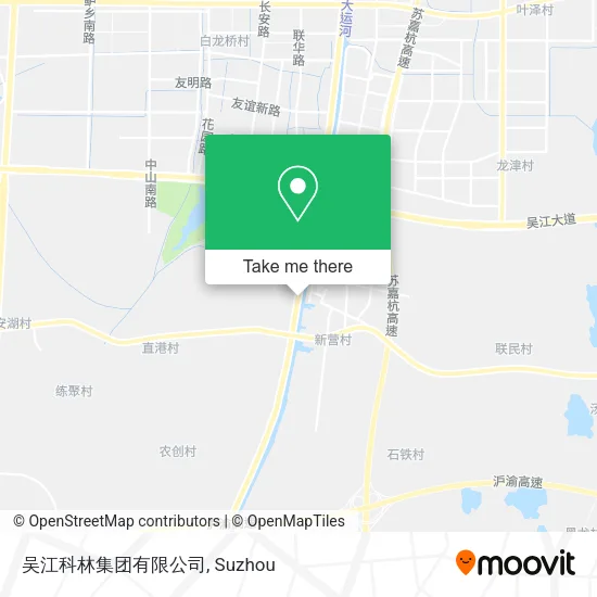 吴江科林集团有限公司 map
