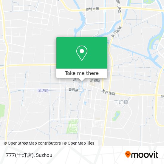 777(千灯店) map