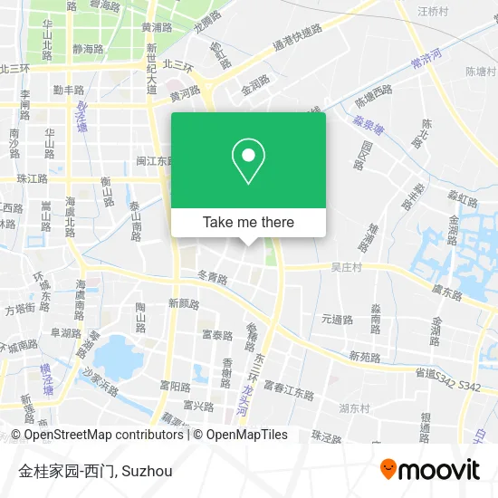 金桂家园-西门 map