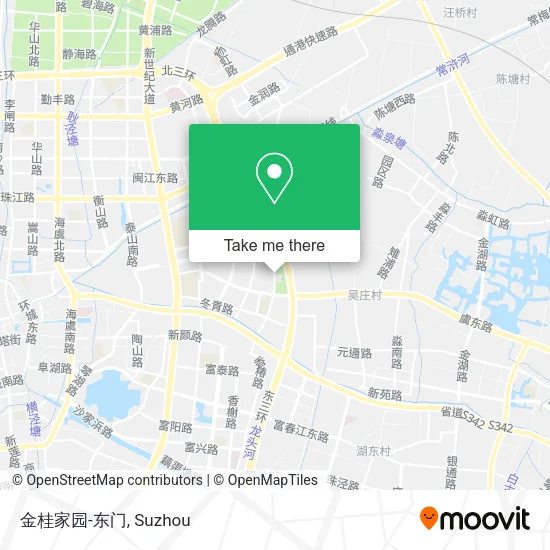 金桂家园-东门 map