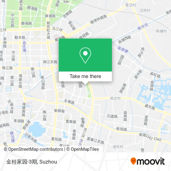 金桂家园-3期 map