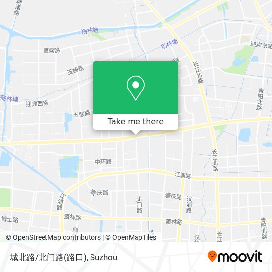 城北路/北门路(路口) map