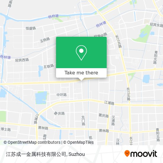 江苏成一金属科技有限公司 map