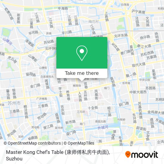 Master Kong Chef's Table (康师傅私房牛肉面) map