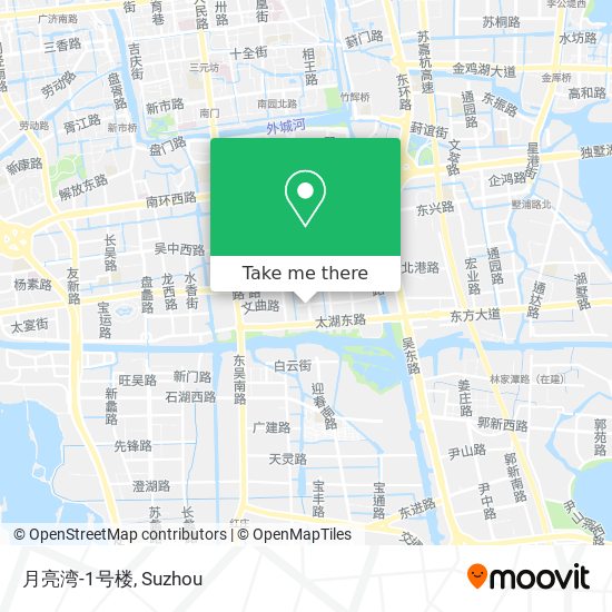 月亮湾-1号楼 map