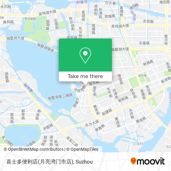 喜士多便利店(月亮湾门市店) map
