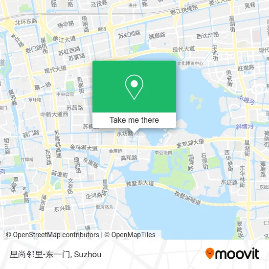 星尚邻里-东一门 map