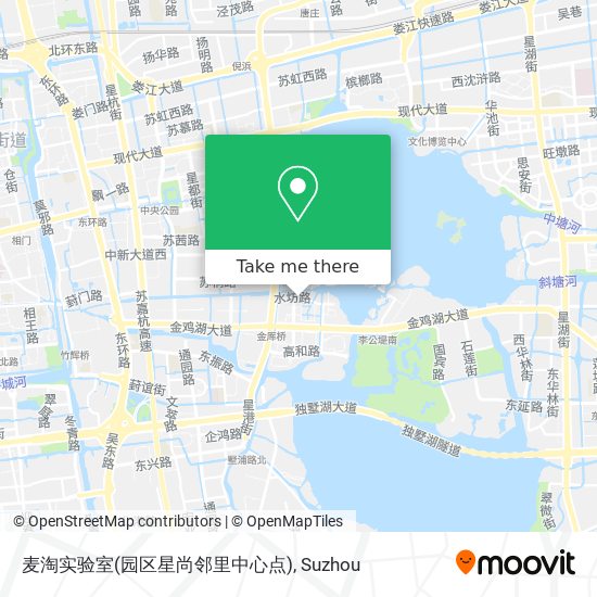 麦淘实验室(园区星尚邻里中心点) map