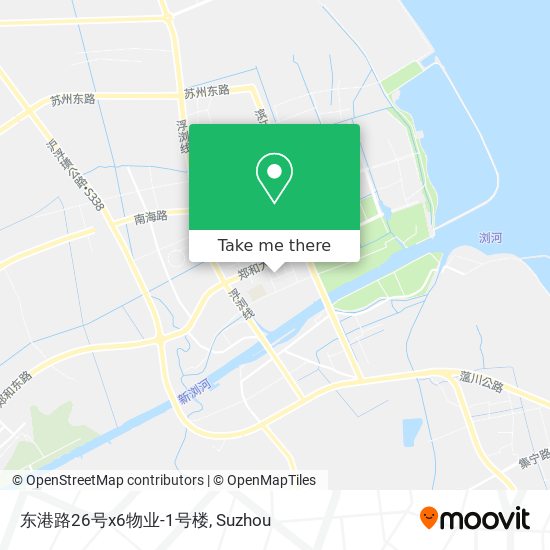 东港路26号x6物业-1号楼 map