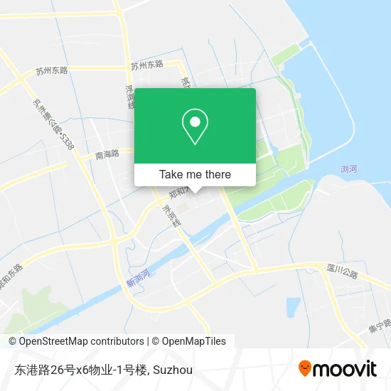 东港路26号x6物业-1号楼 map