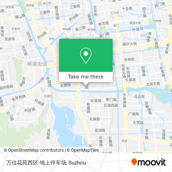 万佳花苑西区-地上停车场 map