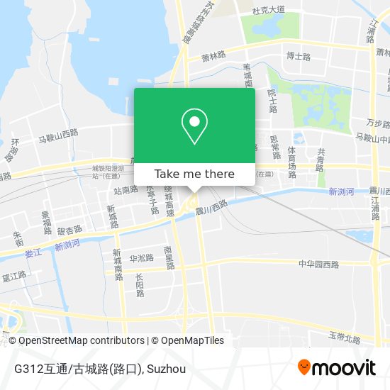 G312互通/古城路(路口) map