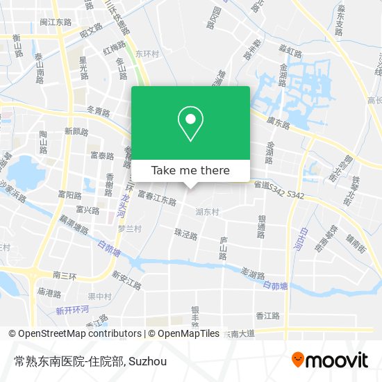 常熟东南医院-住院部 map