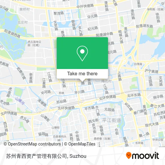 苏州青西资产管理有限公司 map