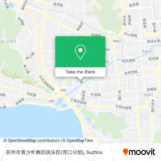 苏州市青少年舞蹈俱乐部(胥口分部) map