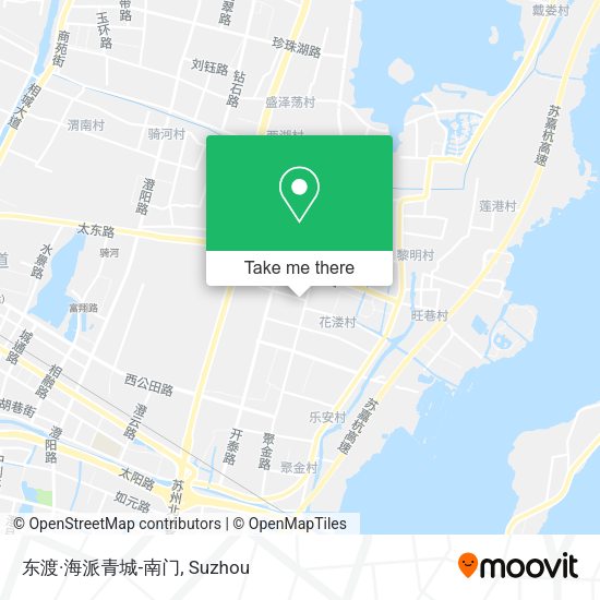 东渡·海派青城-南门 map
