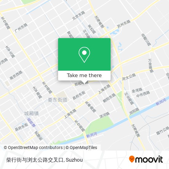 柴行街与浏太公路交叉口 map