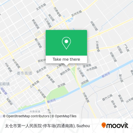 太仓市第一人民医院-停车场(四通南路) map