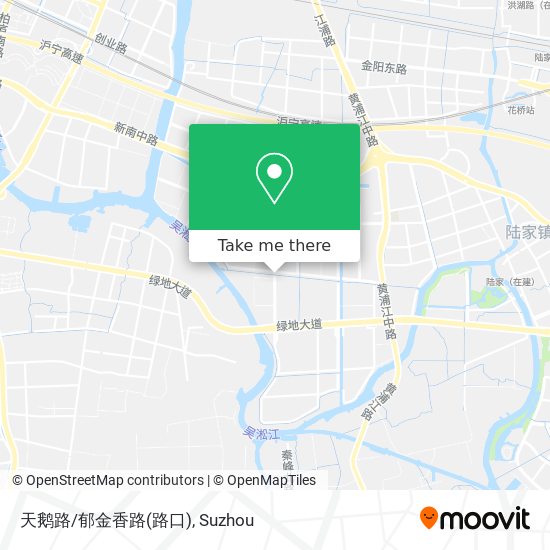 天鹅路/郁金香路(路口) map
