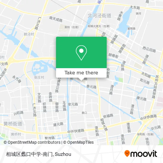 相城区蠡口中学-南门 map