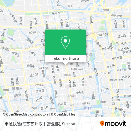 申通快递(江苏苏州东中营业部) map