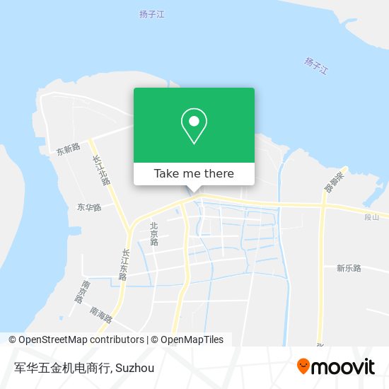 军华五金机电商行 map