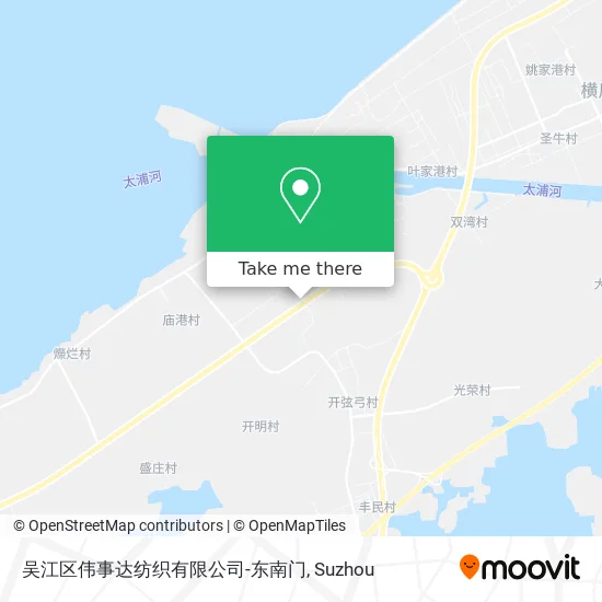 吴江区伟事达纺织有限公司-东南门 map