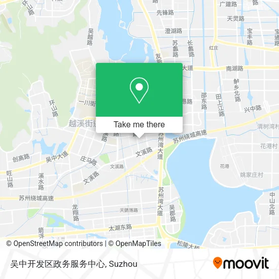 吴中开发区政务服务中心 map