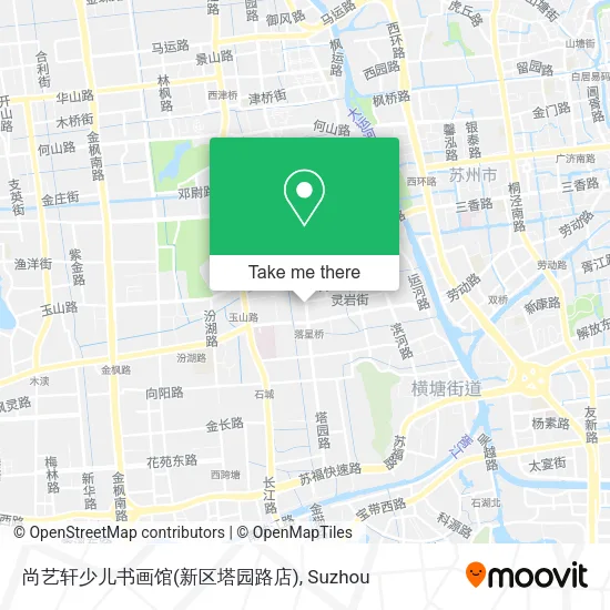尚艺轩少儿书画馆(新区塔园路店) map