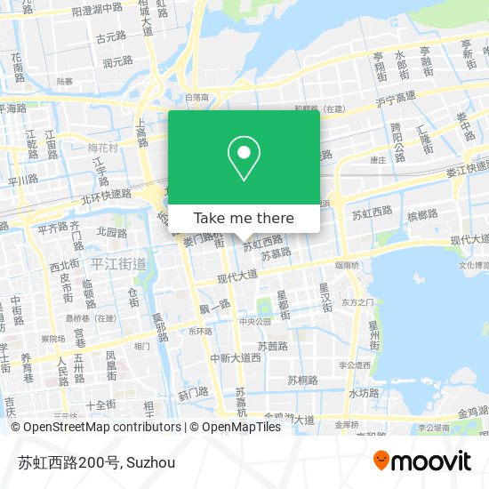 苏虹西路200号 map