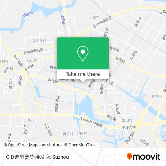 G D造型烫染接发店 map