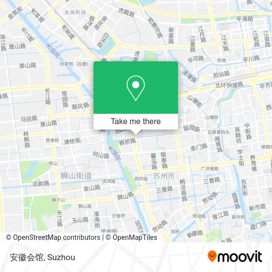 安徽会馆 map
