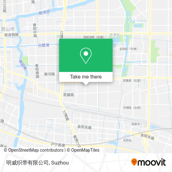 明威织带有限公司 map