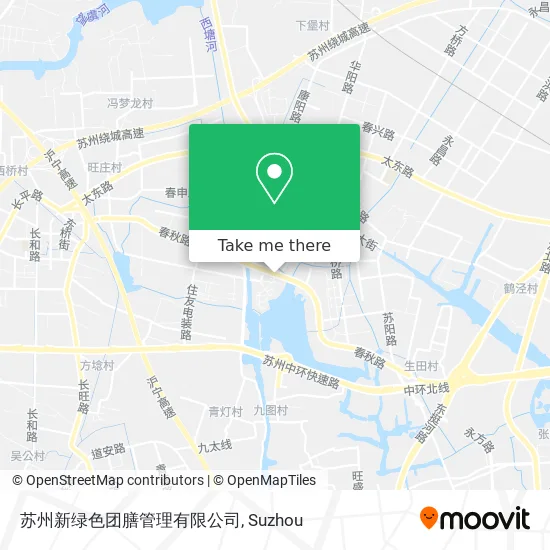 苏州新绿色团膳管理有限公司 map