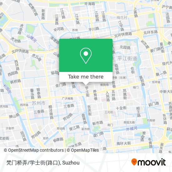 梵门桥弄/学士街(路口) map