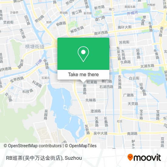 RB巡茶(吴中万达金街店) map