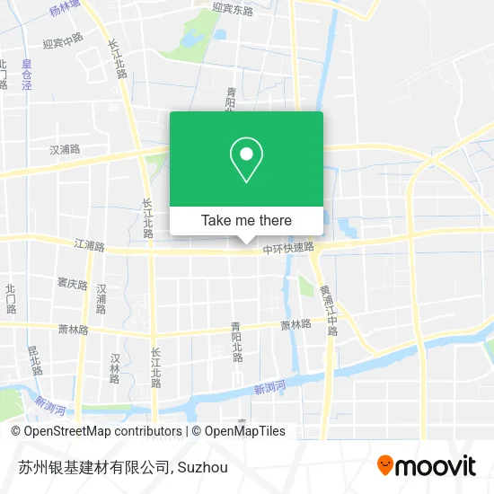 苏州银基建材有限公司 map